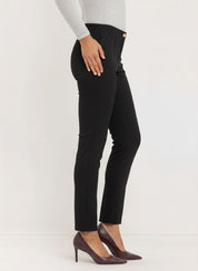 Janet Techno Stretch Hosen | Black