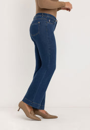 Ginie Slim Hose | Stone Blue