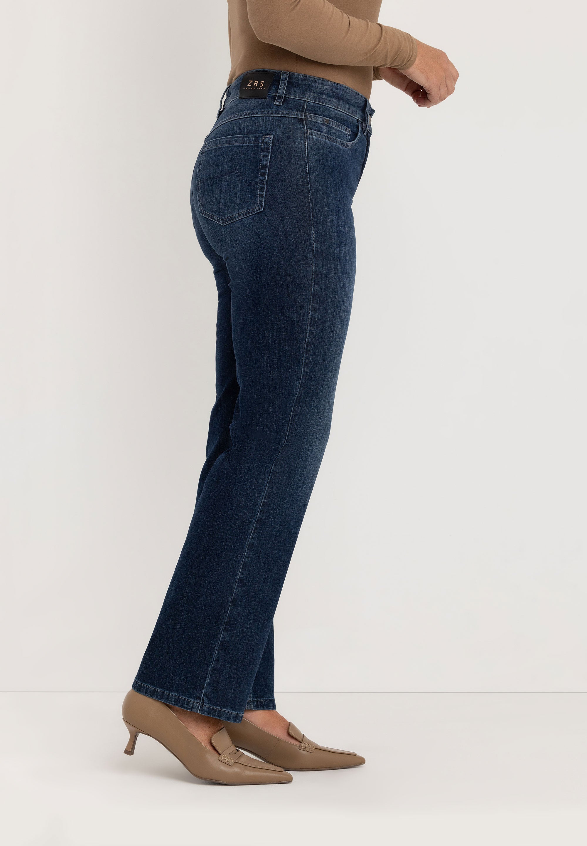 Kora Straight Jeans | Authentic Blue