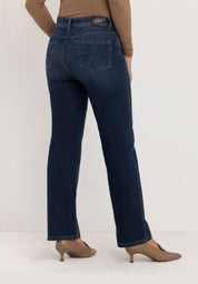 Kora Straight Jeans | Authentic Blue