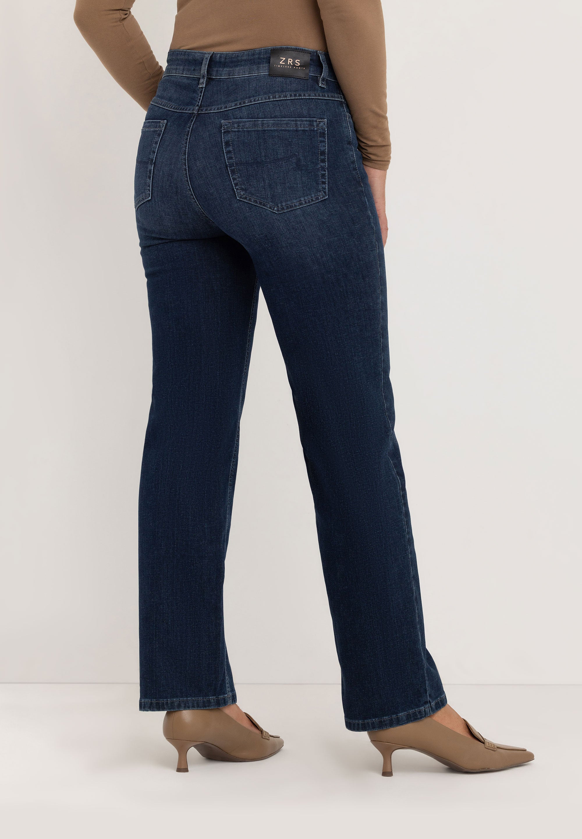 Kora Straight Jeans | Authentic Blue